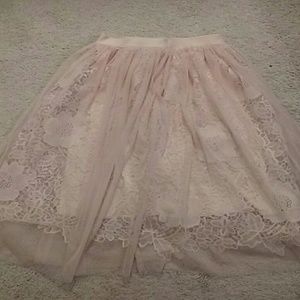 Tulle ballet skirt
